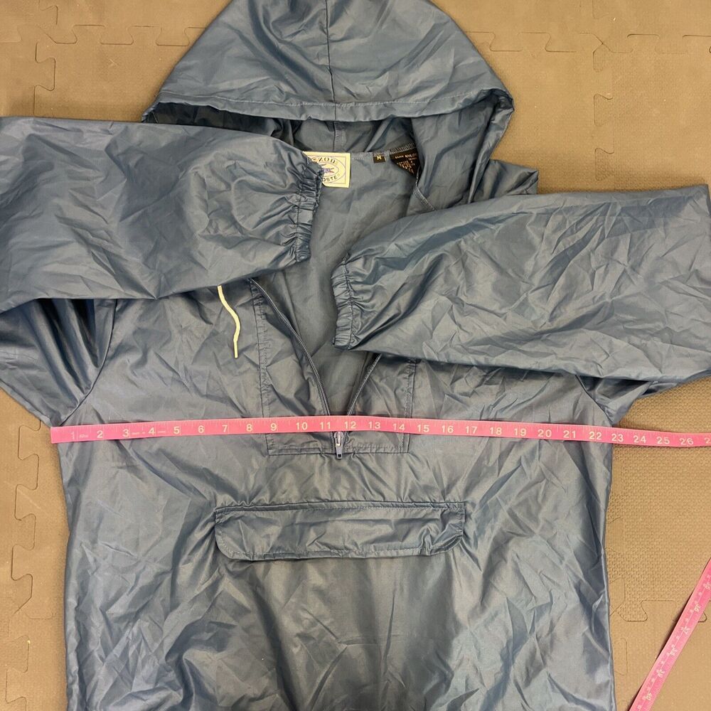Vintage Lacoste Izod Pullover Fanny Pack Windbreaker Jacket sz M quarter zip FS - Picture 11 of 12